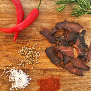 Buy spicy sliced Biltong in Malta